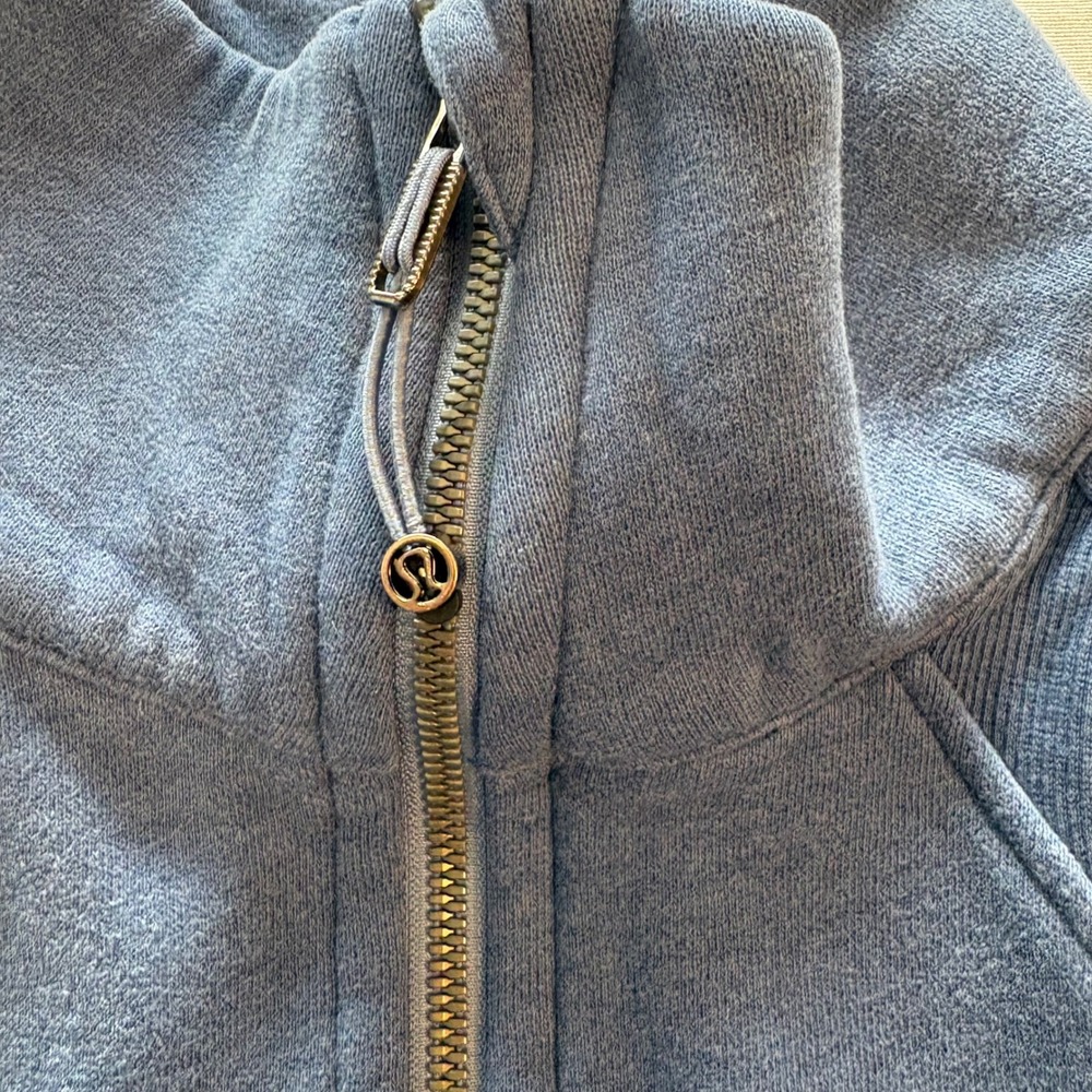 Lululemon, Scuba Cropped Half-Zip, Blue, XS/S, Excellent, $118 - Picture 6 of 6